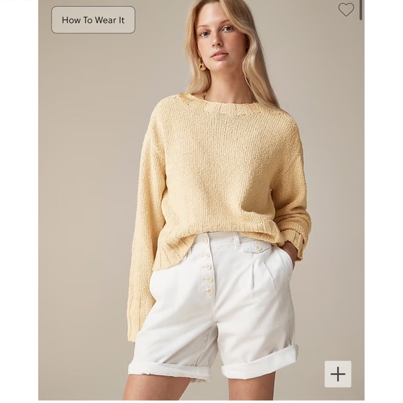J. Crew • NWT • Relaxed crewneck sweater - Picture 3 of 10